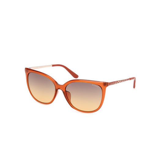 Guess Orange Resin Sunglasses