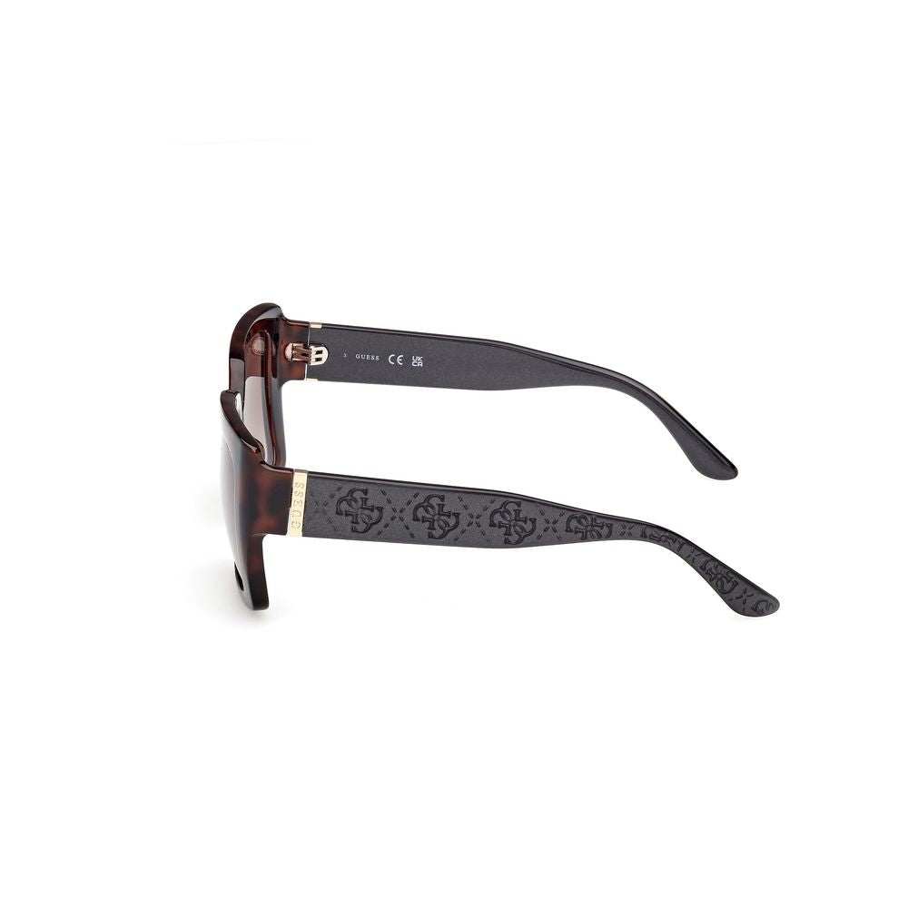 Guess Brown Resin Sunglasses