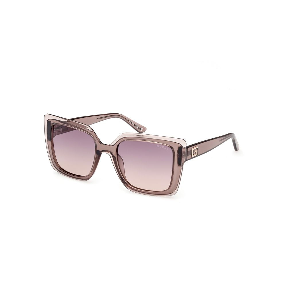 Guess Beige Resin Sunglasses