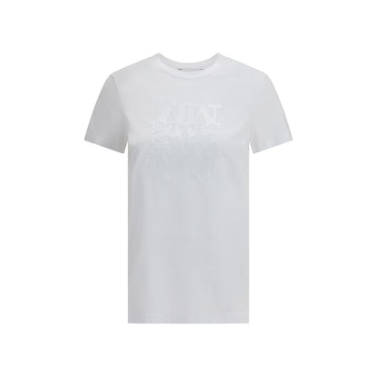 Max Mara White Cotton T-Shirt