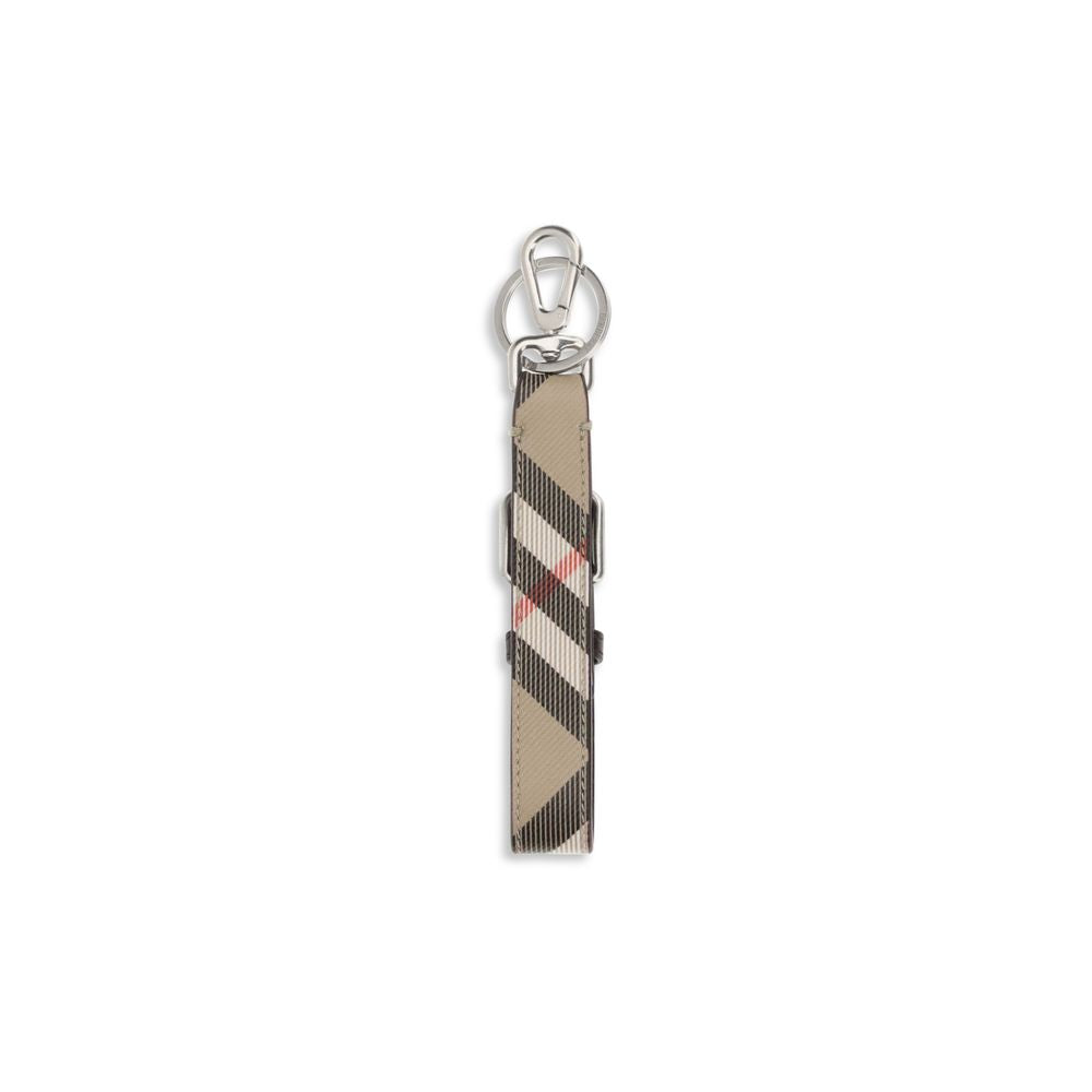 Burberry Beige Cotton Keychain 1728,72470364320,Accessories,Beige,Burberry,Keychains - Other Accessories - Accessories,Men,New with tags,Other Accessories - Accessories