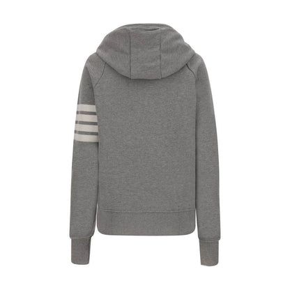Thom Browne Gray Cotton Sweatshirt