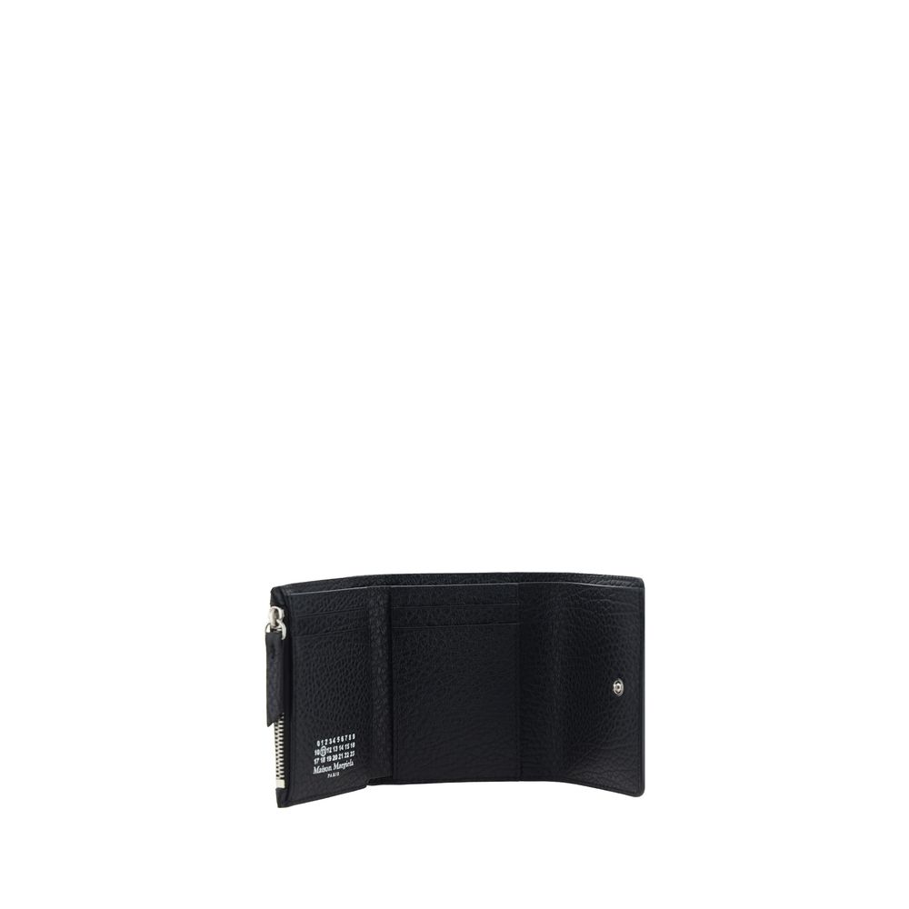 Margiela Black Calf Leather Bos Taurus Wallet Margiela
