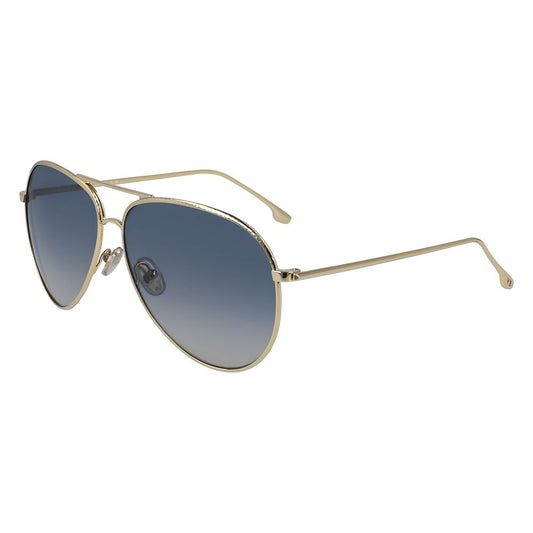 Victoria Beckham Gold Metal Sunglasses 1728,67434610848,Accessories,Glasses and Sunglasses - Accessories,Gold,New with tags,Sunglasses - Glasses and Sunglasses - Accessories,Victoria Beckham,Women