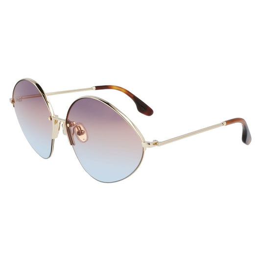 Victoria Beckham Gold Metal Sunglasses 1728,67434610848,Accessories,Glasses and Sunglasses - Accessories,Gold,New with tags,Sunglasses - Glasses and Sunglasses - Accessories,Victoria Beckham,Women
