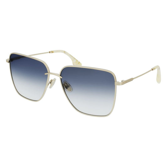 Victoria Beckham Gold Metal Sunglasses 1728,67434610848,Accessories,Glasses and Sunglasses - Accessories,Gold,New with tags,Sunglasses - Glasses and Sunglasses - Accessories,Victoria Beckham,Women