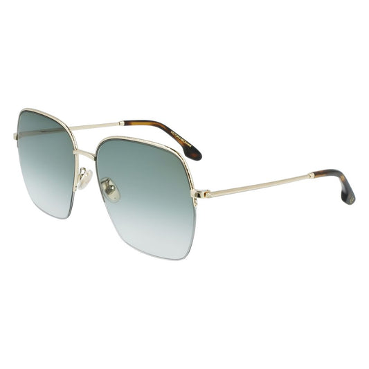 Victoria Beckham Gold Metal Sunglasses 1728,67434610848,Accessories,Glasses and Sunglasses - Accessories,Gold,New with tags,Sunglasses - Glasses and Sunglasses - Accessories,Victoria Beckham,Women