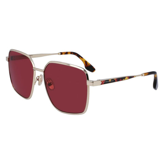 Victoria Beckham Gold Metal Sunglasses 1728,67434610848,Accessories,Glasses and Sunglasses - Accessories,Gold,New with tags,Sunglasses - Glasses and Sunglasses - Accessories,Victoria Beckham,Women