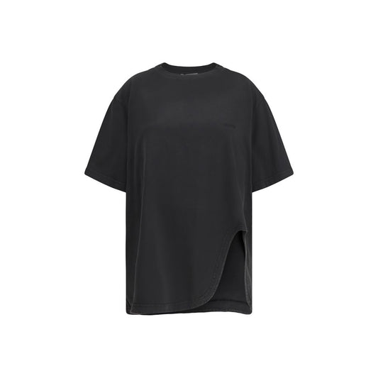 The Attico Black Cotton T-Shirt
