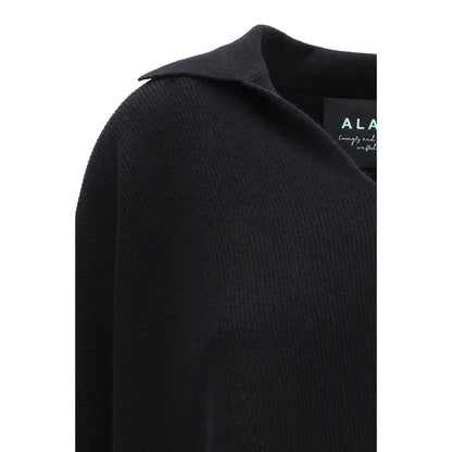 Alanui Black Cashmere Sweatshirt