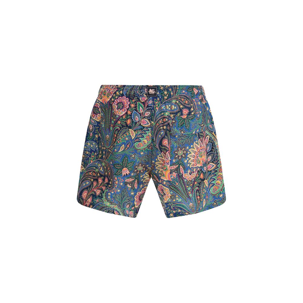 Etro Multicolor Polyester Short And Mini Shorts