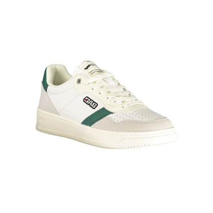 Gas Black Polyester Men Sneaker 1728,67403481248,Athletic - Sneakers - Shoes,EU41/US8,EU42/US9,EU43/US10,EU44/US11,EU45/US12,EU46,Gas,Men,New with tags,Shoes,Sneakers - Shoes,White