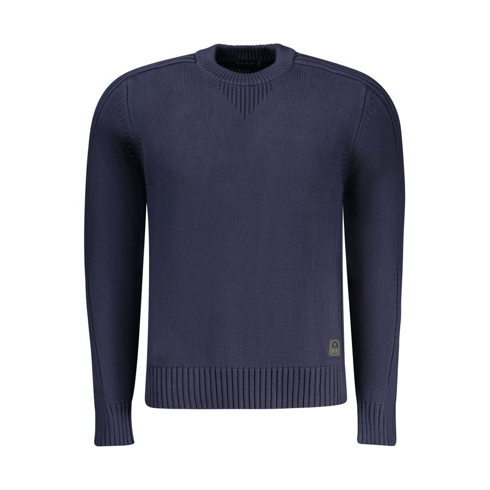 North Sails Blue Cotton Men Sweater 1728,67403481248,Blue,Clothing,Men,New with tags,North Sails,S,Sweaters - Clothing,Sweatshirts - Sweaters - Clothing,XL,XXL