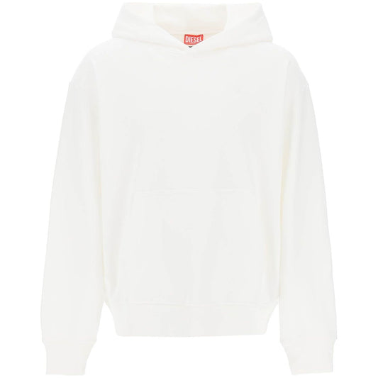 Diesel logo embroidered hoodie Topwear Diesel