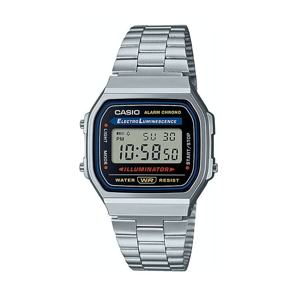 CASIO VINTAGE Mod. ICONIC - CLASSIC SILVER WATCHES CASIO COLLECTION & VINTAGE