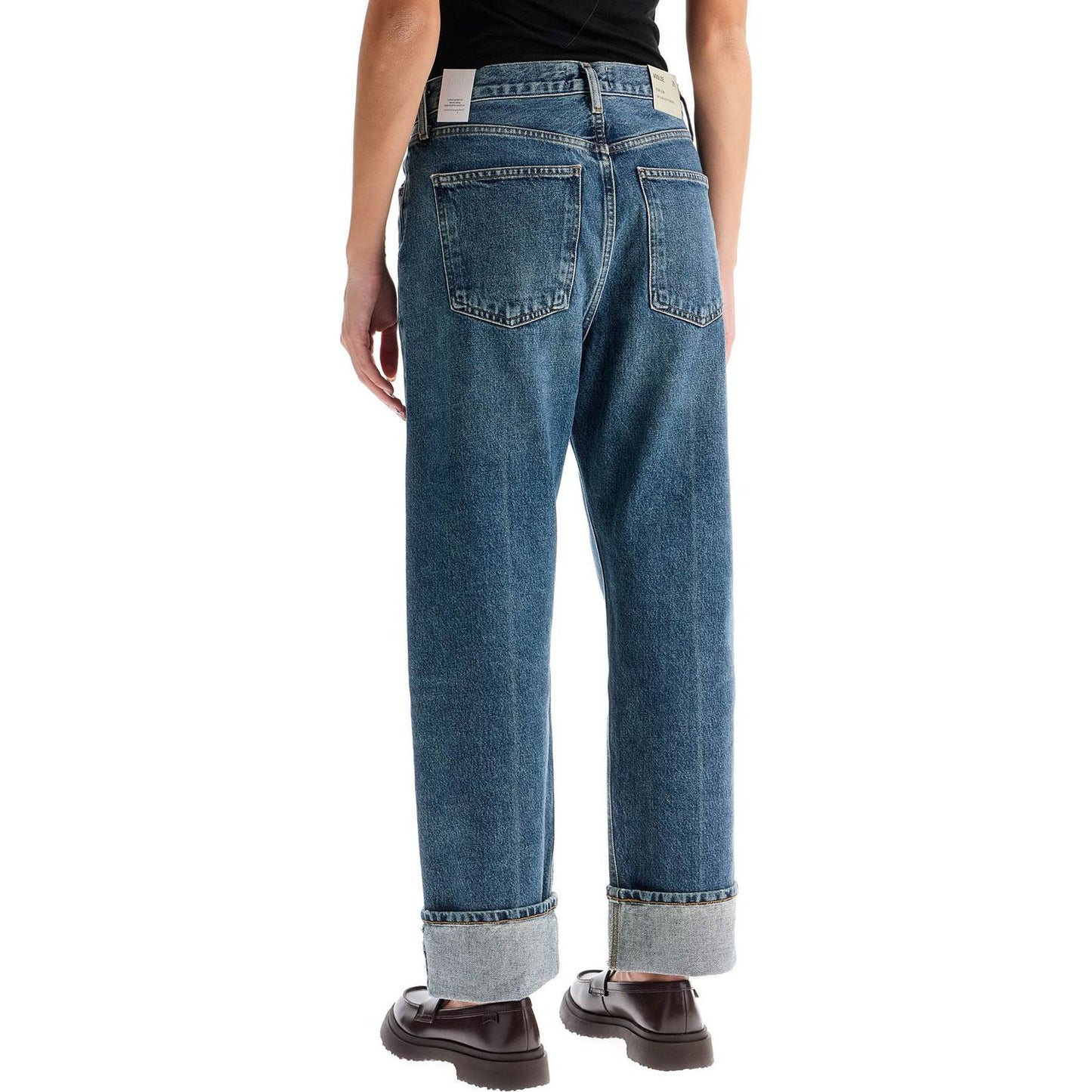 Agolde ca straight low-waist jeans by fran Jeans Agolde