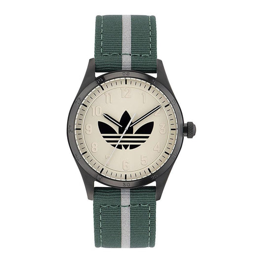 Adidas Bicolor Fabric Dress Watch Adidas