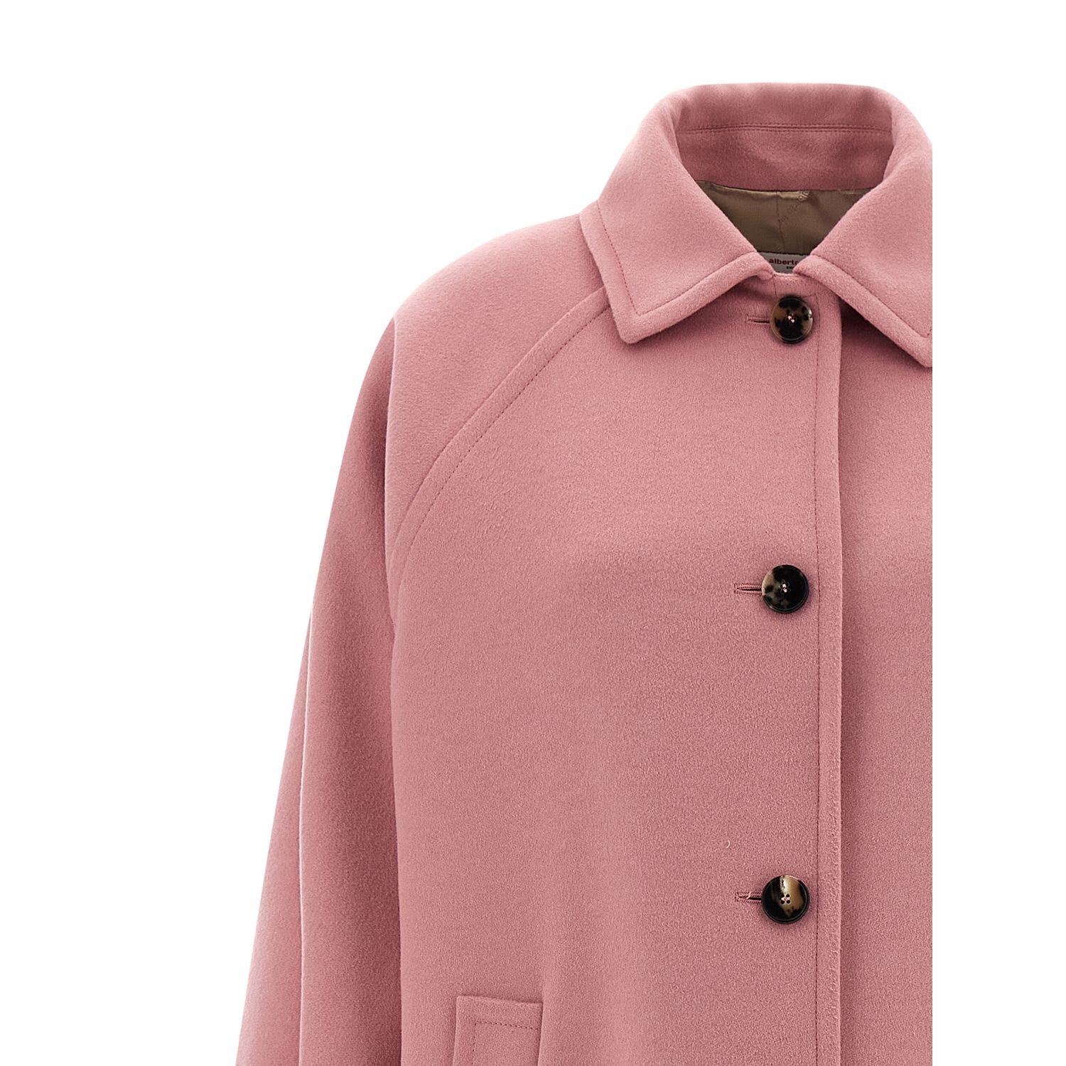 Alberto Biani Multicolor Virgin Wool Coat