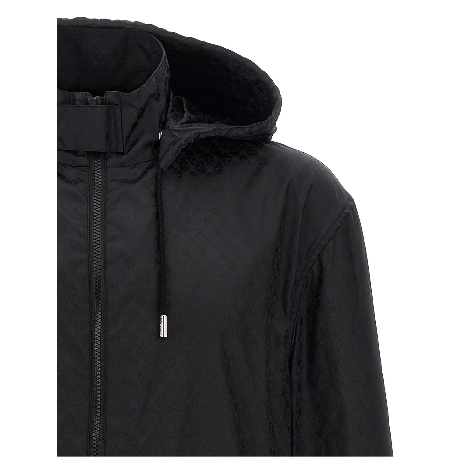 Alexander McQueen Black Polyamide Shell Jacket