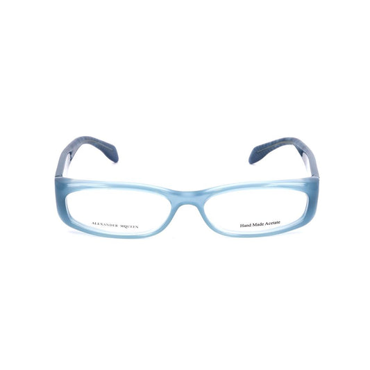 Alexander McQueen Blue Acetate Glasses (Frames) Alexander McQueen