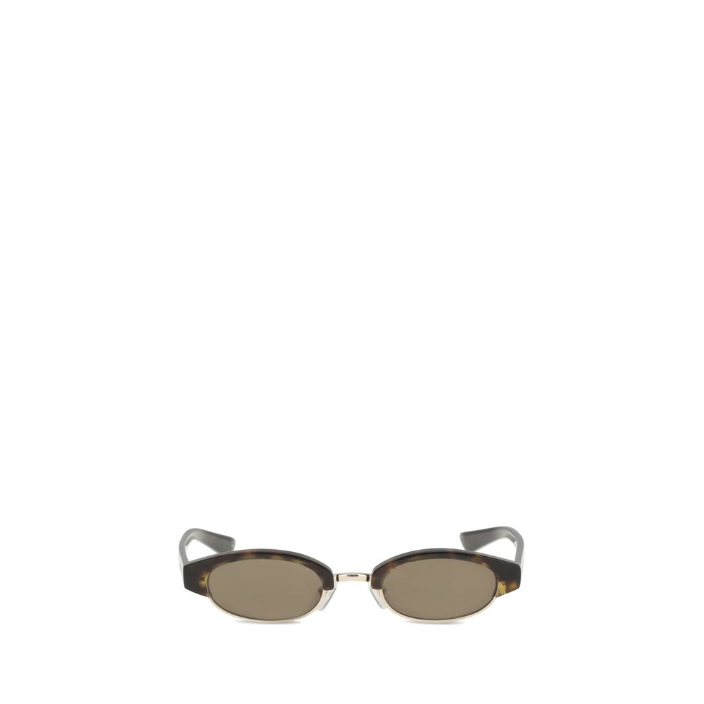 Alexander McQueen Brown Acetate Sunglasses