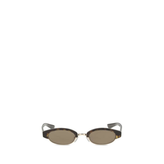 Alexander McQueen Brown Acetate Sunglasses
