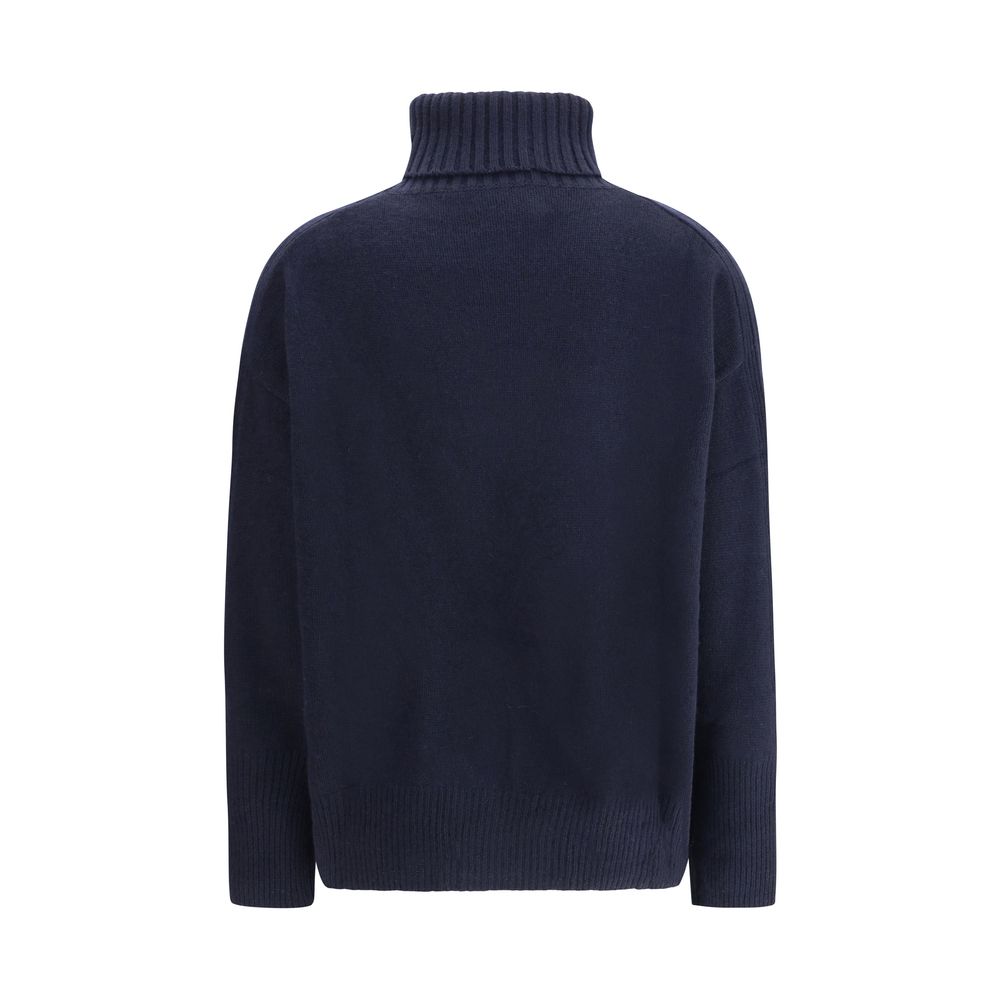 Allude Blue Cashmere Cashmere Sweater Allude