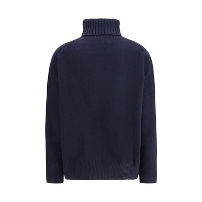 Allude Blue Cashmere Cashmere Sweater Allude