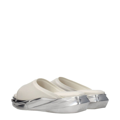 Alyx Gray Leather Slippers Alyx