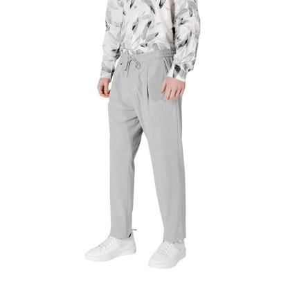 Antony Morato Gray Polyester Pant