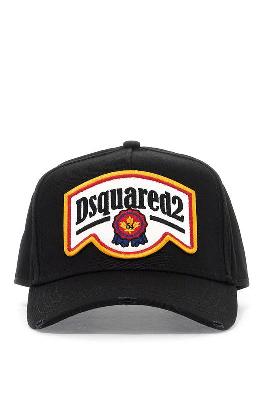 Dsquared2 cotton gabardine baseball cap with Scarves Hats & Gloves Dsquared2