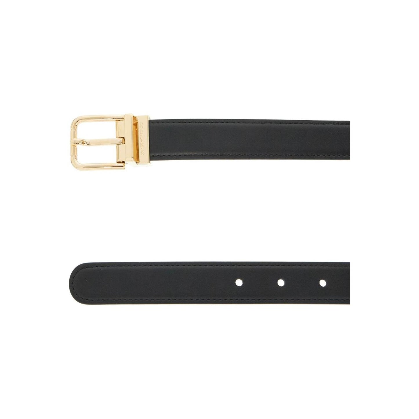 Dolce & Gabbana smooth leather dg belt with 8 Belts Dolce & Gabbana