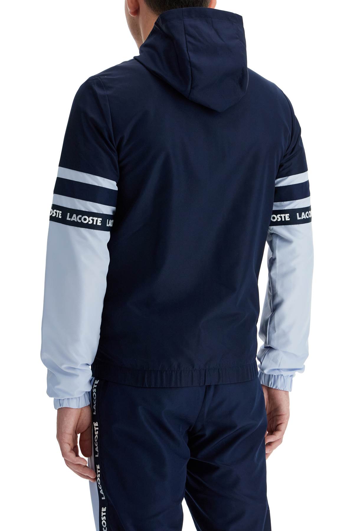 Lacoste sporty jacket with contrasting sleeves