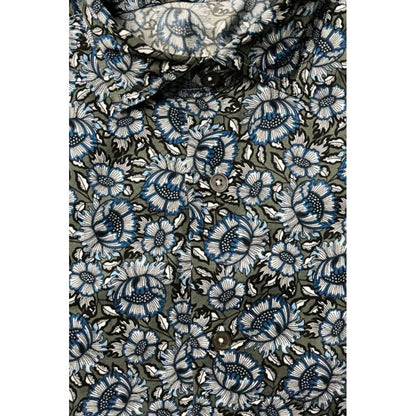 Bagutta Multicolor Cotton Men's Shirt