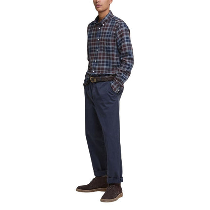 Barbour Bicolor Cotton Pattern Shirt 1728,71956299936,Barbour,Bicolor,Clothing,IT44 | S,IT46 | M,IT48 | L,Men,New with tags,Pattern - Shirts - Clothing,Shirts - Clothing