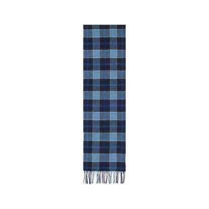 Barbour Blue Wool Scarf 1728,71956299936,Accessories,Barbour,Blue,Men,New with tags,Scarves - Accessories,Scarves - Scarves - Accessories