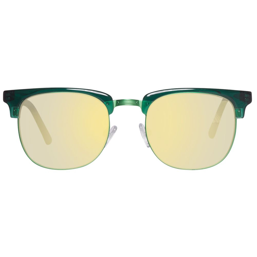 Benetton Green Acetate Sunglasses Benetton