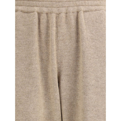 Brunello Cucinelli Beige Cashmere Pants