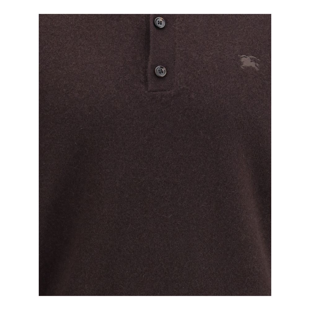 Burberry Brown Cashmere Cashmere Sweater Burberry