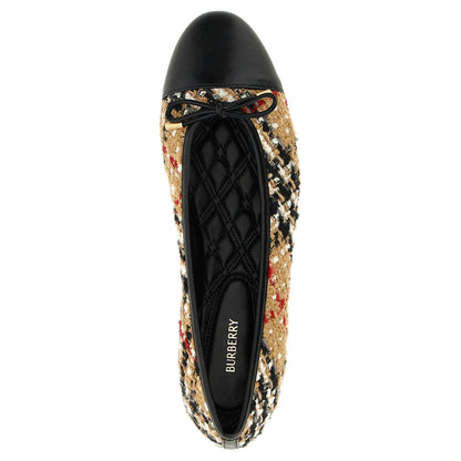 Burberry Multicolor Polyester Ballet Flats
