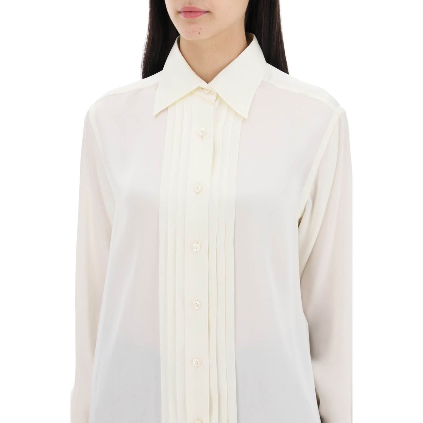 Tom Ford silk charmeuse blouse shirt Topwear Tom Ford