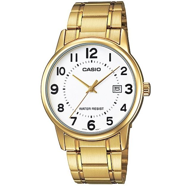 CASIO COLLECTION Mod. DATE GOLD - WHITE WATCHES