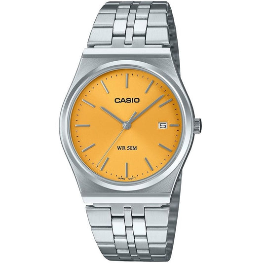 CASIO COLLECTION Mod. DATE - OCHER YELLOW WATCHES