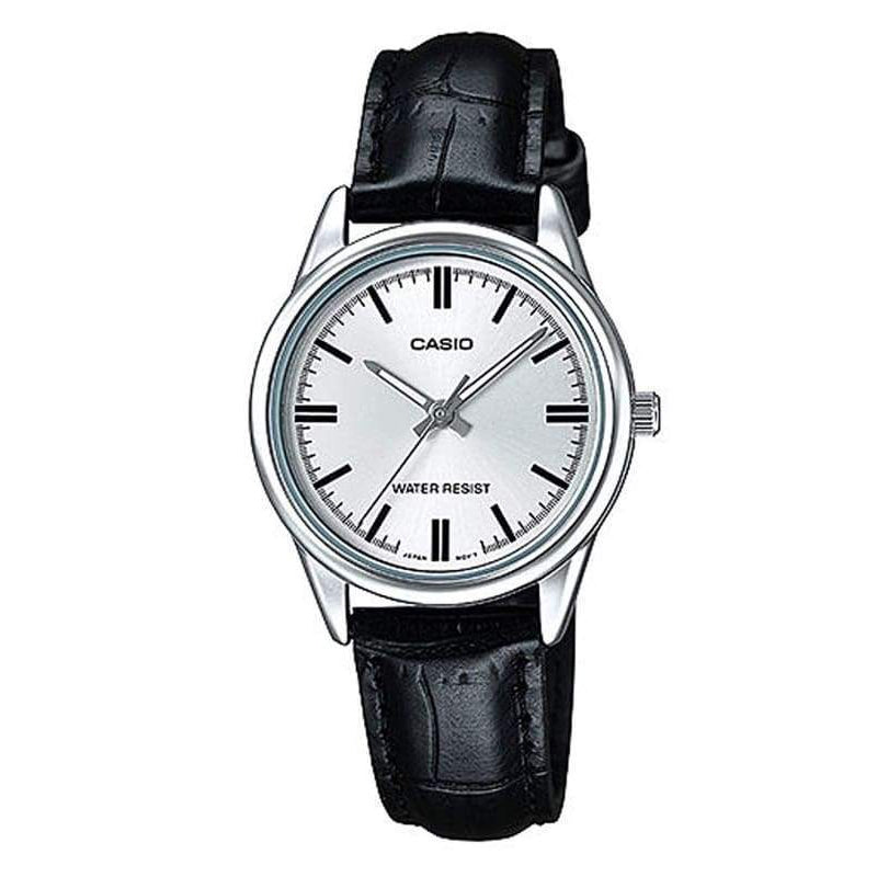 CASIO COLLECTION Mod. ONLY TIME LADY LEATHER - WHITE WATCHES