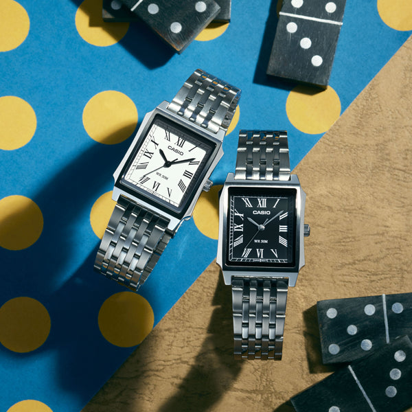 CASIO COLLECTION Mod. TANK - STEEL, BLACK CASIO COLLECTION & VINTAGE