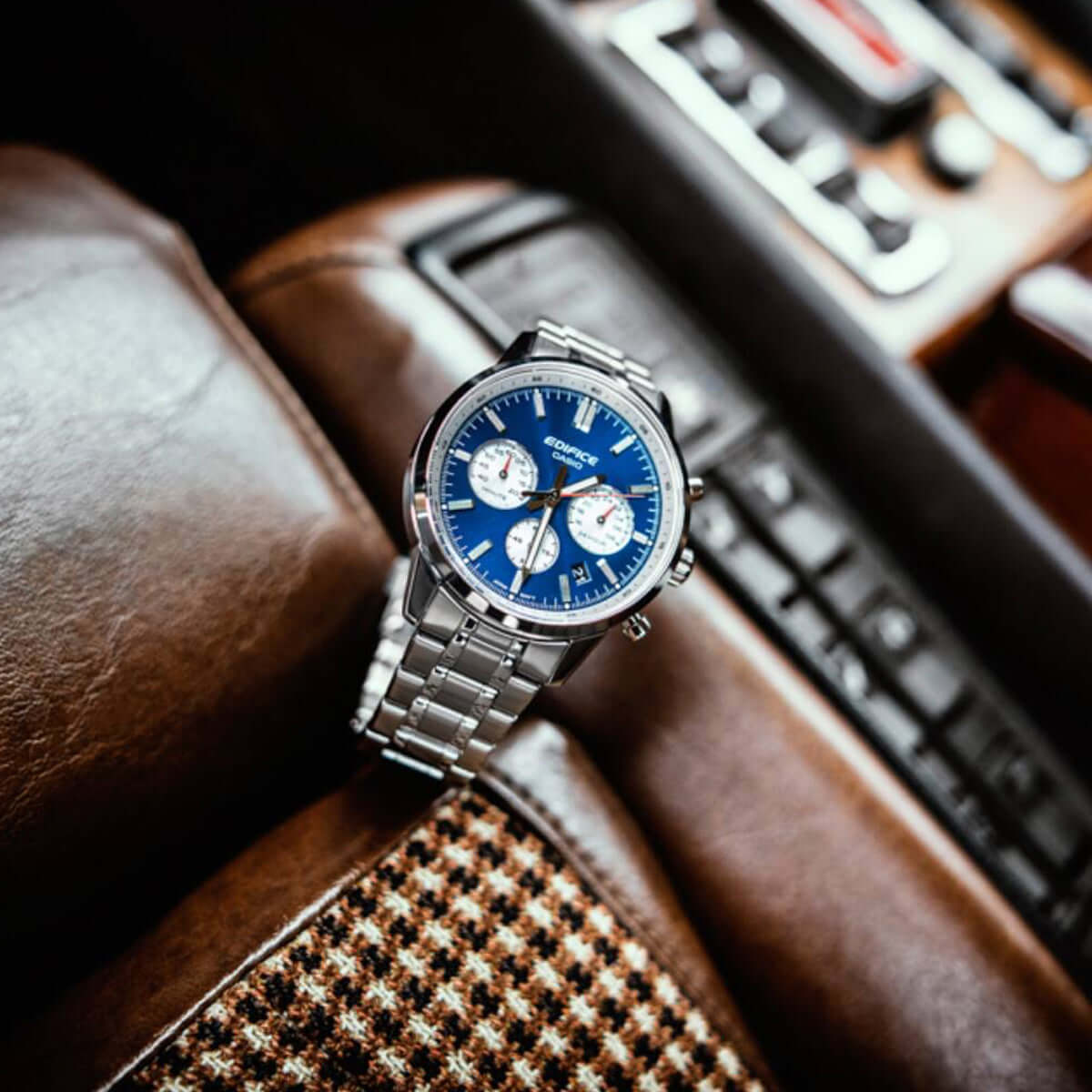 CASIO EDIFICE Mod. STANDARD CHRONOGRAPH - BLUE WATCHES