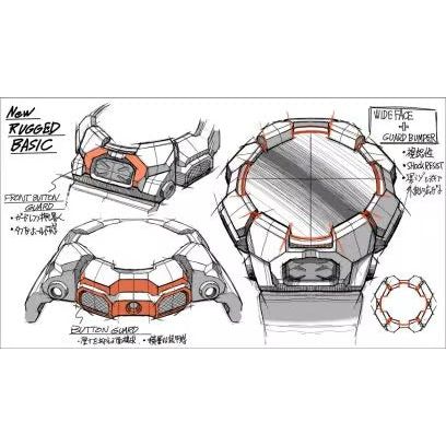 CASIO G-SCHOCK Mod. GRAND DIGIT - BLACK WATCHES