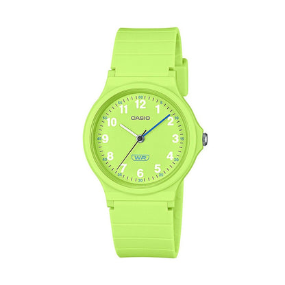 CASIO TIMELESS COLLECTION Mod. POP - BIO RESIN STRAP - LEMON GREEN WATCHES