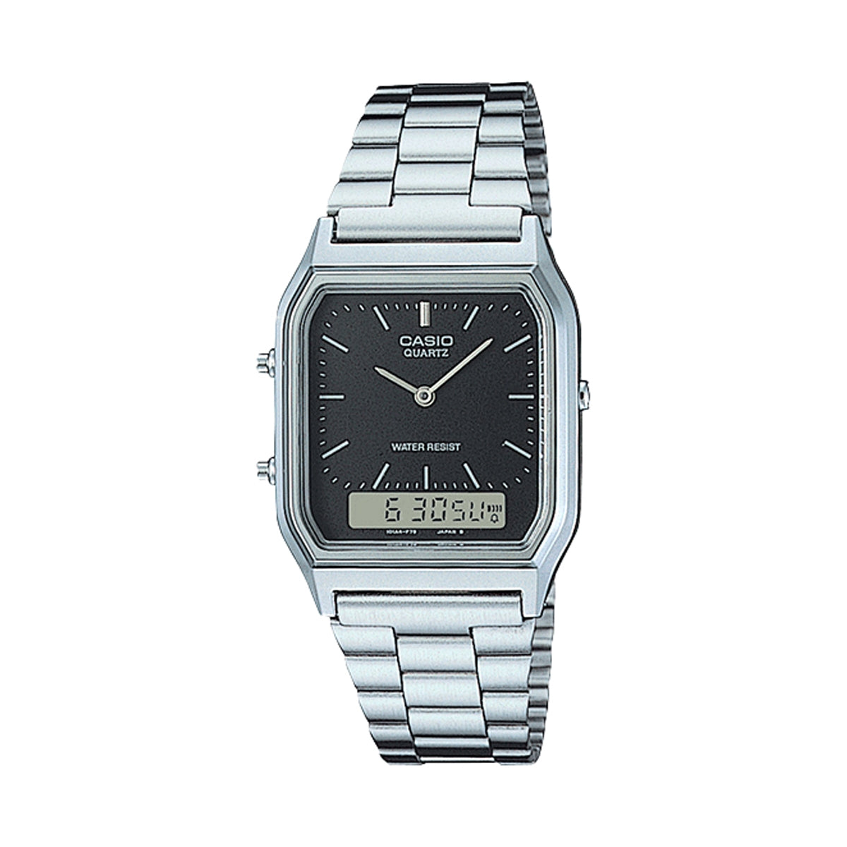 CASIO VINTAGE Mod. EDGY COLLECTION SUNRAY DIAL - BLACK WATCHES
