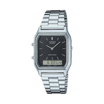 CASIO VINTAGE Mod. EDGY COLLECTION SUNRAY DIAL - BLACK WATCHES